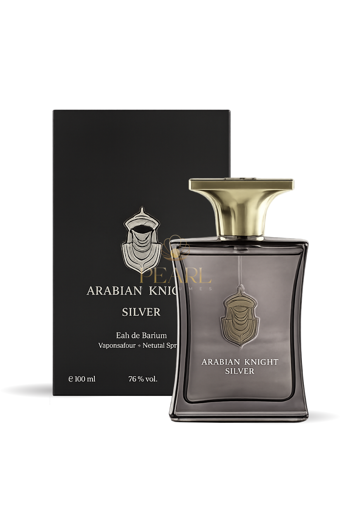 Arabian Knight Silver Eau de Parfum 100ml by Arabian Oud at Pearl Perfumes UK